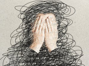 Hands over Face CR peshkov on iStock